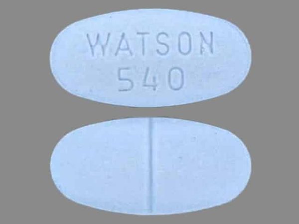 WATSON 540 Hydrocodone 500/10 mg