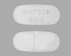 WATSON 853 Hydrocodone 325/10 mg